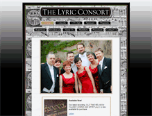 Tablet Screenshot of lyricconsort.com